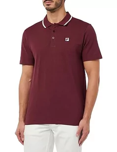 FILA męska koszulka polo, Port Tawny, XS - Koszulki męskie - miniaturka - grafika 1