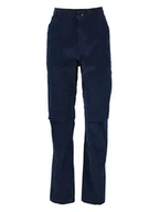 Spodnie sportowe męskie - The North Face Bojówki "City Corduroy" w kolorze granatowym - miniaturka - grafika 1