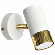 Lampy ścienne - Milagro Kinkiet DANI WHITE/GOLD 1xGU10 - miniaturka - grafika 1