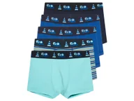 Majtki dla dzieci - lupilu® Bokserki dziecięce z biobawełną, 5 par (Granatowy/niebieski, 98/104) - miniaturka - grafika 1