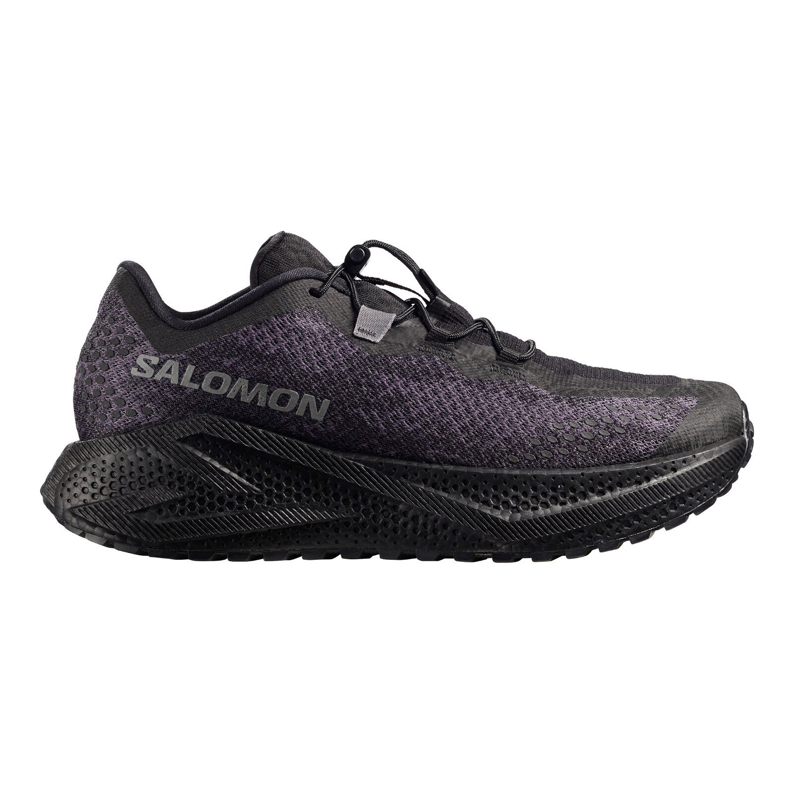 Męskie buty do biegania Salomon Aero Glide 4 GRVL Black/Asphalt/Black UK 11