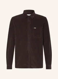 Lacoste Koszula Sztruksowa Comfort Fit braun - LACOSTE - Koszule męskie Lacoste Koszula Sztruksowa Comfort Fit braun - LACOSTE - Koszule męskie - miniaturka - grafika 1