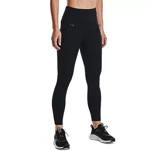 Under Armour Damskie legginsy Motion Ankle, czarne (001)/Jet Grey, X-Small - Legginsy - miniaturka - grafika 1