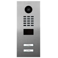 Wideodomofony - Wideodomofon IP dwuprzyciskowy  DoorBird D2102V szczotkowana stal nierdzewna V2A - miniaturka - grafika 1