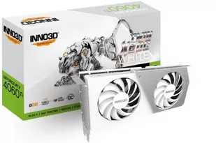 INNO3D GeForce RTX 4060Ti Twin X2 OC WH 8GB N406T2-08D6X-171153W - Karty graficzne - miniaturka - grafika 1
