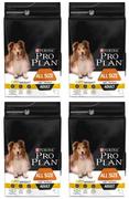 Sucha karma dla psów - Purina Pro Plan Adult Light Optiweight Sterilised, kurczak i ryż 12kg (4x3kg) - miniaturka - grafika 1