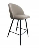 Taborety i hokery - Hoker krzesło barowe Colin podstawa czarna MG09 - miniaturka - grafika 1