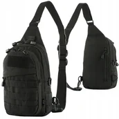 Torebki damskie - M-Tac Torba Jedno Ramię Plecak Assistant Czarny - miniaturka - grafika 1