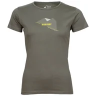 Koszulki sportowe damskie - Damska koszulka High Point Atlas Lady T-shirt 1.0 Rozmiar: L / Kolor: khaki - miniaturka - grafika 1