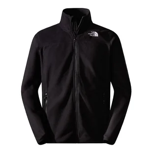 Bluza The North Face 100 Glacier Full-Zip Fleece 0A855X4H01 - czarna - Bluzy męskie - miniaturka - grafika 1