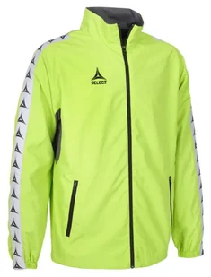 Bluza piłkarska treningowa z suwakiem SELECT Ultimate limonkowa - S - Piłka nożna - miniaturka - grafika 1