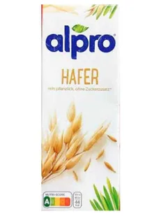 Alpro napój owsiany roślinny wege hafer niemiecki 1l - Mleko modyfikowane - miniaturka - grafika 1