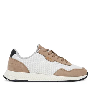 Sneakersy BOSS Titanium 50541882 Beżowy - Sneakersy męskie - miniaturka - grafika 1