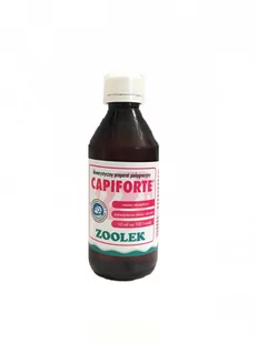 Zoolek Capiforte Na Nicienie, Pasożyty 250Ml - Preparaty do akwarium - miniaturka - grafika 1