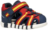 Buty dla chłopców - Geox Sandały chłopięce B Iupidoo Boy, granatowy czerwony, 24 EU - miniaturka - grafika 1