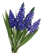 Sztuczne kwiaty - Sztuczne Kwiaty Rośliny Bukiet Szafirki Gumowe Szafirek - miniaturka - grafika 1