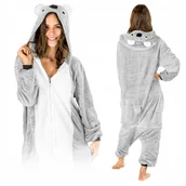 Piżamy damskie - KOSTIUM ONESIE KOALA PIŻAMA MĘSKA PREZENT MĘŻA KIGURUMI KOMBINEZON ZIMOWA S - miniaturka - grafika 1