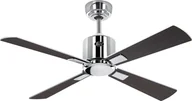 Wentylatory sufitowe - Energooszczędny wentylator sufitowy z pilotem Eco Neo III WiFi 103 cm chrom błyszczący Wenge / srebrnoszare łopatki - miniaturka - grafika 1
