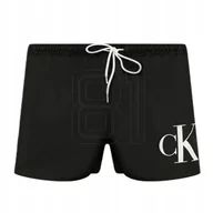 Kąpielówki męskie - Szorty kąpielowe Calvin Klein Swimwear M KM0KM01015 S - miniaturka - grafika 1