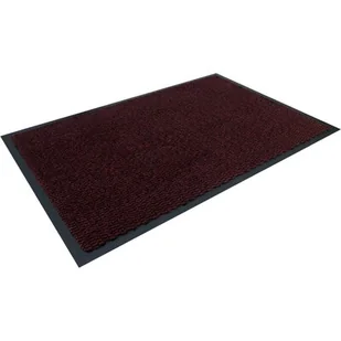 Wycieraczka EASY LIFE MAKO 100100 Zone Czarno-czerwony 40 x 60 cm - Wycieraczki - miniaturka - grafika 1