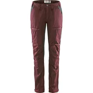 Spodnie damskie - Fjällräven Damskie spodnie Abisko Lite Trekking Trs W wielokolorowa ciemnogranatowo-ciemnoszary 36 - miniaturka - grafika 1