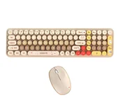 Zestawy myszka + klawiatura - Mofii Baby Bear beżowy - miniaturka - grafika 1