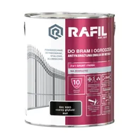 Farby olejne i specjalne - RAFIL Farba "BRAMA" czarna mat 3 l - miniaturka - grafika 1
