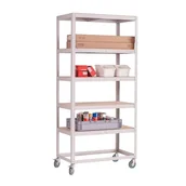 Szafy i regały magazynowe - Mobiny regał, 1920 x 905 x 505 mm - miniaturka - grafika 1