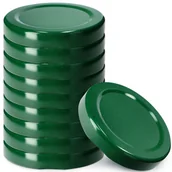 Pojemniki kuchenne - Metalowe wieczka do słoików i butelek Kalbo 10 szt. 53mm zielone - miniaturka - grafika 1