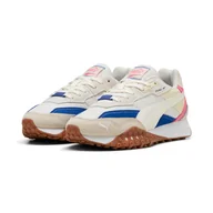 Sneakersy damskie - Damskie Sneakersy PUMA BLKTOP RIDER MULTICOLOR 39590710 – Beżowy - miniaturka - grafika 1