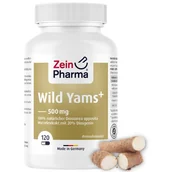 Suplementy naturalne - Zein Pharma - Wild Yams Plus, 500mg, 120 kapsułek - miniaturka - grafika 1