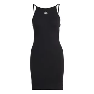 Sukienka damska adidas ADICOLOR CLASSICS TIGHT czarna IB7401 - Sukienki - miniaturka - grafika 1