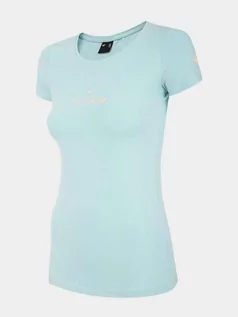 Bluzki damskie - Koszulka bluzka damska z krótkim rękawem T-shirt damski 4F H4Z20-TSD012 - M - grafika 1