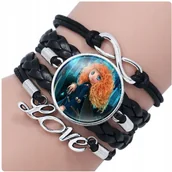 Biżuteria dla dzieci - BRANSOLETKA dla Dziewczynki Merida Waleczna - miniaturka - grafika 1