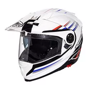 Kaski motocyklowe - PREMIER HELM X-TRAIL MO 1, biały/czarny, XL - miniaturka - grafika 1