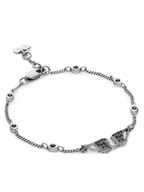 Bransoletki - Zadig&Voltaire Bransoletka Rock Bracelet OWJW00024 Srebrny - miniaturka - grafika 1