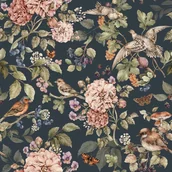 Wyposażenie pokoiku dziecięcego - Tapeta Secret Garden Dark - miniaturka - grafika 1