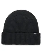 Czapki damskie - Vans Czapka Core Basic Cuff Beanie VN000QB4BLK1 Czarny - miniaturka - grafika 1