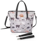 Torby i organizery dla mam - Torba XL z eko skóry do wózka Into the Wild Beloff - miniaturka - grafika 1