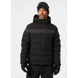Męska kurtka narciarska Helly Hansen Bossanova Puffy Jacket black - M - Kurtki narciarskie - miniaturka - grafika 1