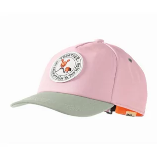 Czapki dla dzieci - Czapka z daszkiem dla dzieci Jack Wolfskin SMILEYWORLD BADGE CAP K water lily - ONE SIZE - grafika 1