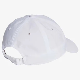 Czapka Z Daszkiem Adidas Junior Biała Metalowe Logo II3555Y - Czapki dla dzieci - miniaturka - grafika 1