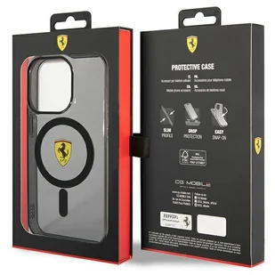 Ferrari FEHMP14XURKK iPhone 14 Pro Max 6.7" czarny/black hardcase Translucent Magsafe - Etui i futerały do telefonów - miniaturka - grafika 8