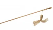 Zabawki dla kotów - ECOMFY Zabawka Wędka Gaia z korkiem i wstążką 50 cm - miniaturka - grafika 1