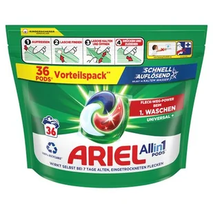 Ariel kapsułki do prania Universal+ 36 prań - Środki do prania - miniaturka - grafika 1