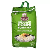 Ryż - Ryż paraboliczny Ponni Thanjavaur India Gate 5kg - miniaturka - grafika 1