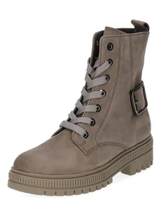 Gabor Skórzane botki w kolorze jasnobrązowym - Botki damskie - miniaturka - grafika 1