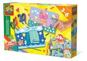 Prace ręczne dla dzieci - Wyklejanki Kształty - Zabawki Kreatywne Dla Chłopców I Dziewczynek Ses Creative - miniaturka - grafika 1