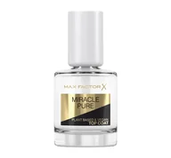 Lakiery hybrydowe - Max Factor Miracle Pure szybkoschnący top coat 12ml - miniaturka - grafika 1