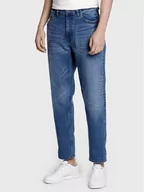 Spodnie męskie - Blend Jeansy Thunder 20713658 Niebieski Regular Fit - miniaturka - grafika 1